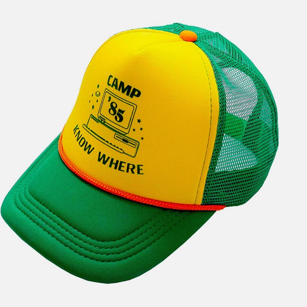 Trucker hat. Camp Know Where. Stranger Things Baseball Cap. Snap Back.